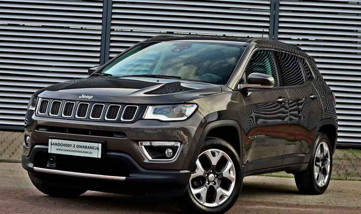 Jeep Compass cena 97900 przebieg: 49000, rok produkcji 2019 z Skawina małe 562